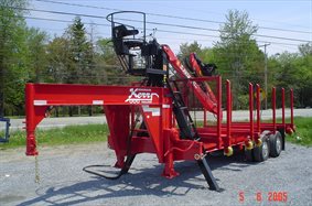 Log trailer