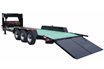 Gooseneck or fifthwheel equipment trailer