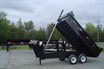 Heavy duty deck over dump trailers