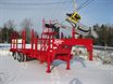 Kerr Log trailer with grapple