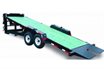 Low profile full length tilt trailer