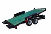 Low profile full length tilt trailer