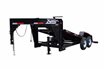 Low profile full length tilt trailer