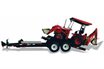 Low profile fixed section tilt trailer